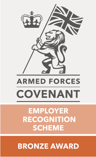 Armed Forces Covenant logo - bronze award